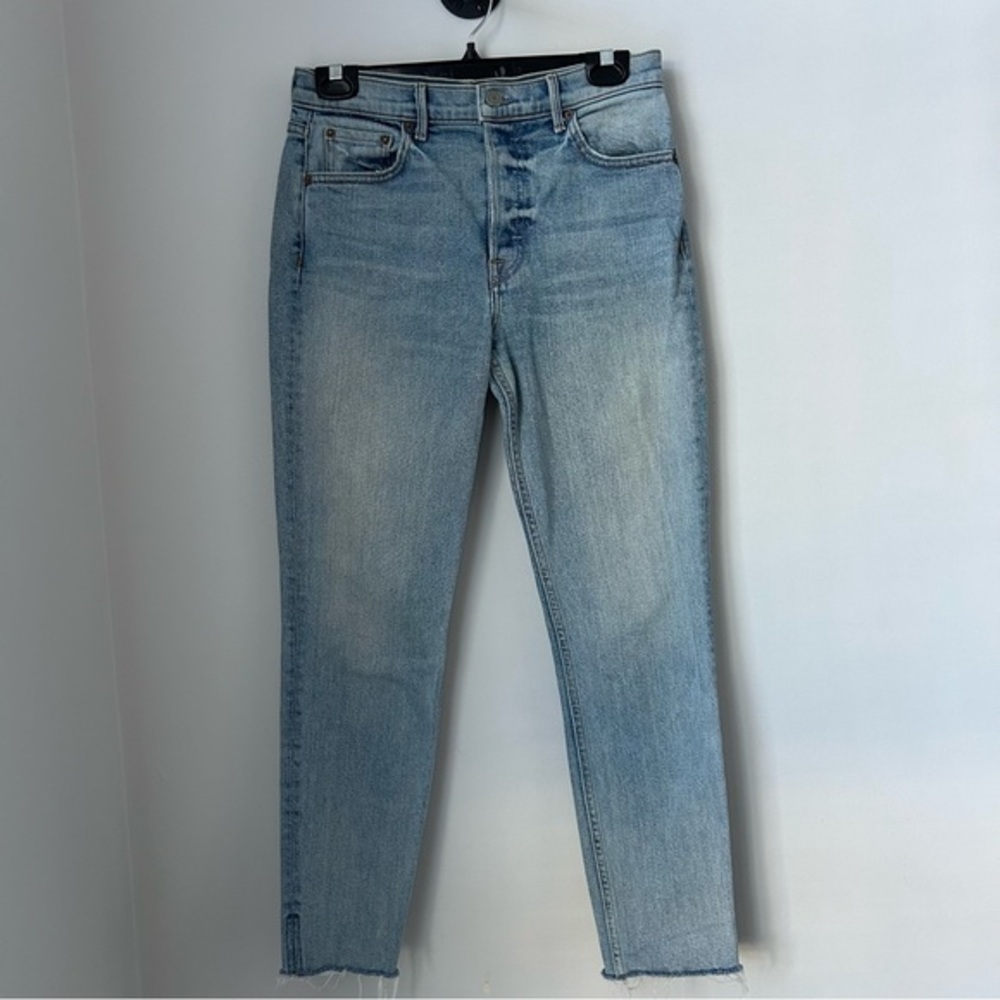 Revolve GRLFRND Karolina High Rise Crop Jeans